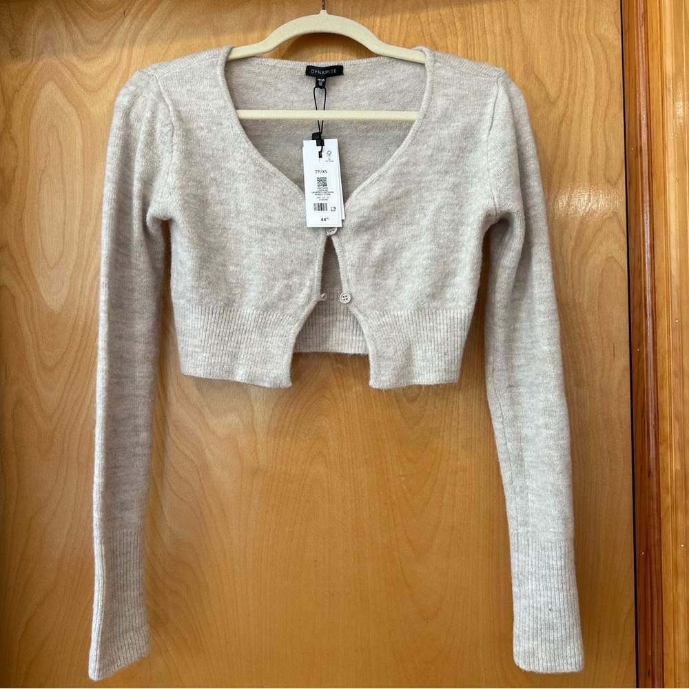 Dynamite cropped cardigan